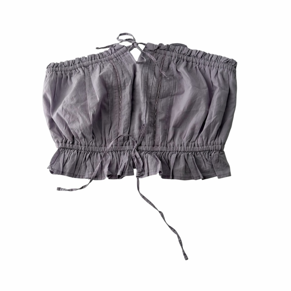 Hollister Lavender Cami Boho Y2K Festival Top Feminine Fairy Cottagecore Size M
